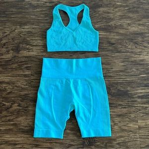 Set Active Sports Bra and Biker Short